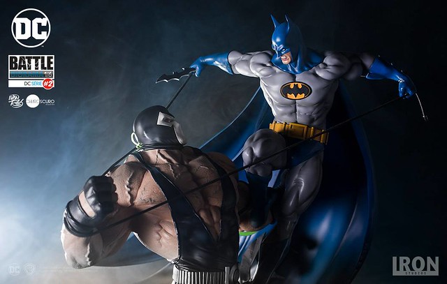 Iron Studios【蝙蝠俠大戰班恩】Batman vs. Bane Diorama 1/6 比例全身雕像作品