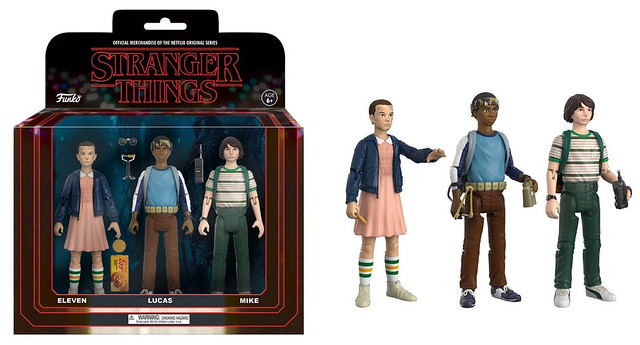 FUNKO Action Figure 系列【怪奇物語】Stranger Things 3.75 吋人偶作品