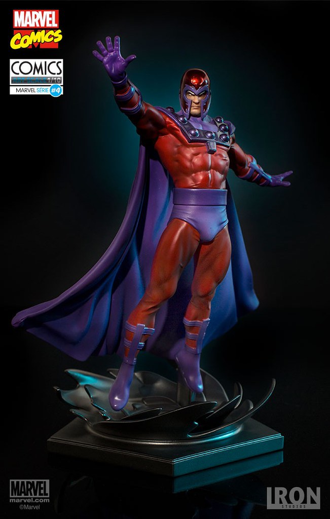 真的飄起來了？！Iron Studios X 戰警【萬磁王】Magneto 1/10 比例全身雕像作品