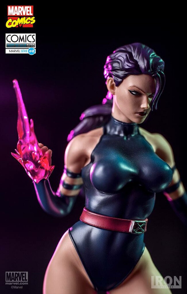Iron Studios X 戰警【靈蝶】Psylocke 1/10 比例全身雕像作品