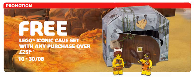 樂高復刻人偶又來啦！！LEGO 5004936 【原始人組】 Iconic Cave Minifigure Set 登場！！