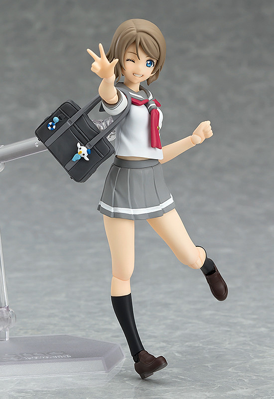 新品未開封 figma　渡辺曜 figma 《Lovelive!Sunshine!!》貼心夥伴「渡邊曜」登場ラブ