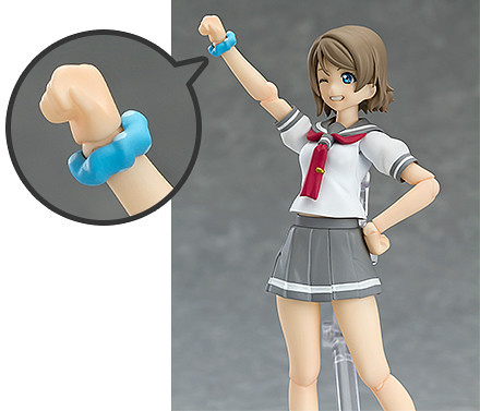 新品未開封 figma　渡辺曜 figma 《Lovelive!Sunshine!!》貼心夥伴「渡邊曜」登場ラブ