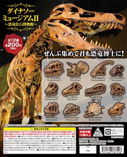 《恐龍博物館》第二彈「恐龍化石博物館」！ダイナソーミュージアム2 ～恐竜化石博物館～