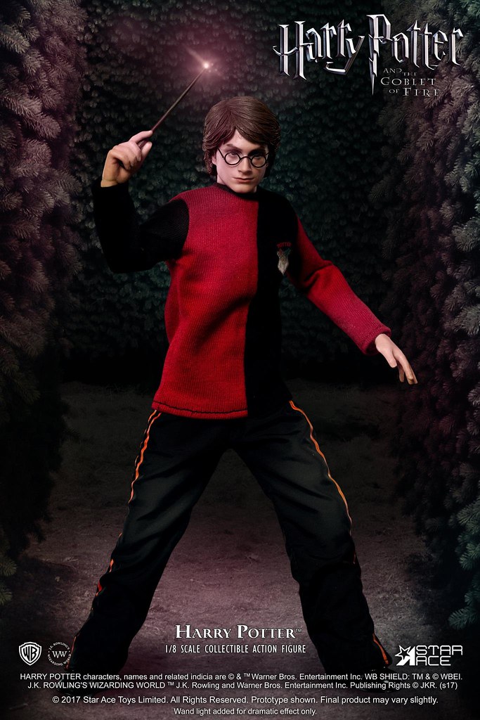 Star Ace Toys  Real Master 系列 哈利波特－火盃的考驗【哈利·波特】三巫鬥法大賽版本 Harry Potter Tri-Wizard Tournament Version 1/8 比例人偶作品