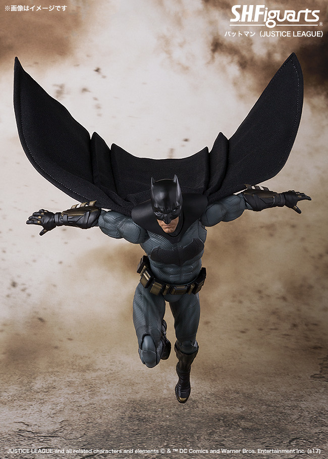 「新增官圖＆販售資訊！」 S.H. Figuarts 正義聯盟【蝙蝠俠】 バットマン（Justice League）