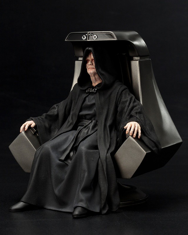 全銀河系最可怕的反派！！ARTFX+ 星際大戰【達斯·西帝】Darth Sidious パルパティーン皇帝 