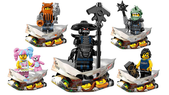 「全套20 隻公開！！」旋風忍者系列持續轟炸中！！LEGO 71019 旋風忍者電影系列【樂高旋風忍者抽抽樂】Ninjago Movie Collectible Minifigure Series