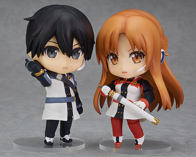 黏土人《刀劍神域劇場版-序列爭戰-》桐人＆亞絲娜 O.S Ver. 兩人共同販售【WF2017限定】！ キリト＆アスナ O.S Ver.