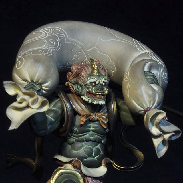 海洋堂《タケヤ式自在置物》「綠の風神」再次登場！KT Project
