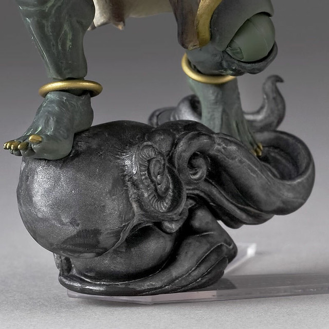 海洋堂　タケヤ式自在置物 風神(青)・雷神(緑) タケヤ式自在置物 風神 青｜KTプロジェクト｜海洋堂