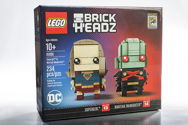 2017 SDCC 限定！！ LEGO 41496 BrickHeadz 系列【女超人＆火星獵人】SDCC 2017’s Exclusive DC Supergirl and Martian Manhunter