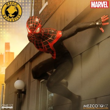 MEZCO – ONE:12 COLLECTIVE 系列【終極蜘蛛人邁爾斯】2017 夏季限定！！MARVEL Ultimate Spider-Man Miles Morales 2017 Summer Exclusive 1/12 比例人偶作品