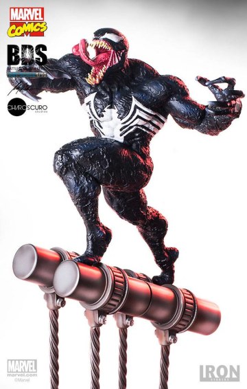 漆黑的暴亂化身！！Iron Studios Battle Diorama 系列【猛毒】Venom BDS Art Scale 1/10 比例決鬥場景作品