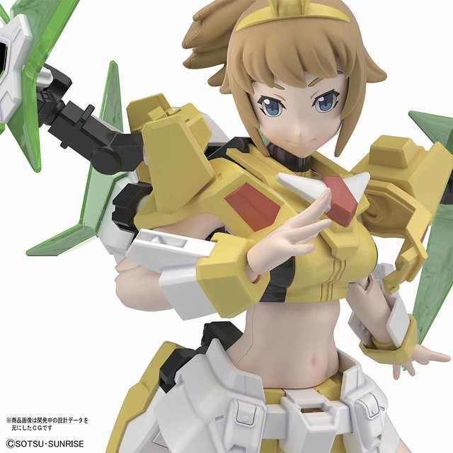 買文奈送鋼彈！HGBF《鋼彈創鬥者》1/144 致勝文奈（ういにんぐふみな）