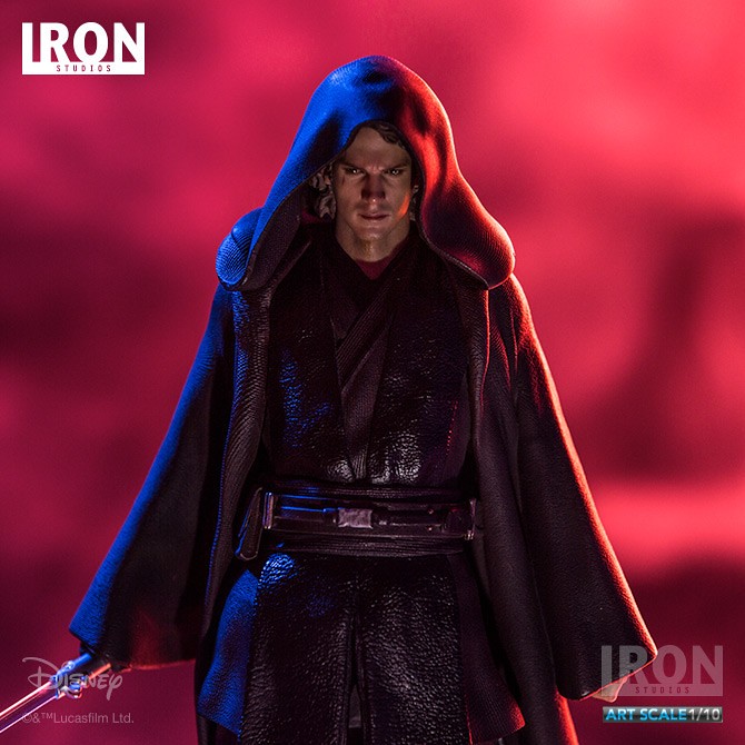 墜入黑暗深淵的預言之子！！Iron Studios 星際大戰【安納金·天行者】Anakin Skywalker 1/10 比例全身雕像作品