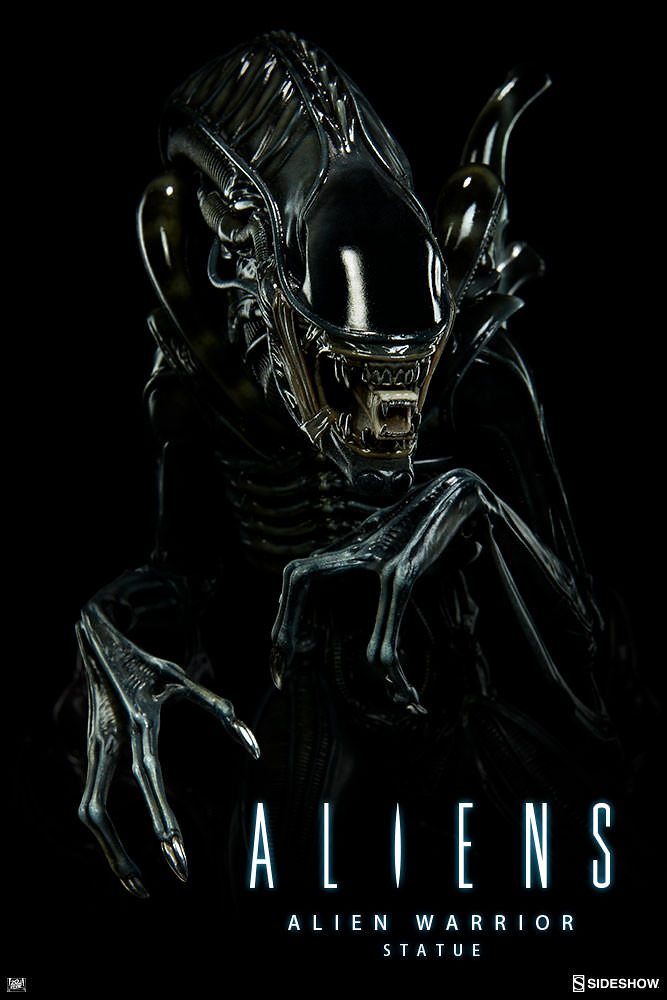 宇宙最霸氣的狩獵者？！Sideshow Collectibles【異形戰士】Alien Warrior 雕像作品