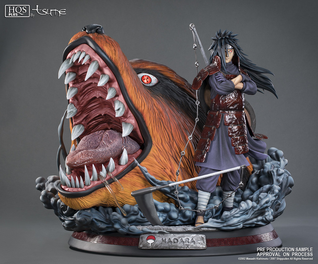 會發亮的寫輪眼？！TSUME 火影忍者系列【疾風傳：宇智波斑】Madara Uchiha 1/4 比例全身雕像作品