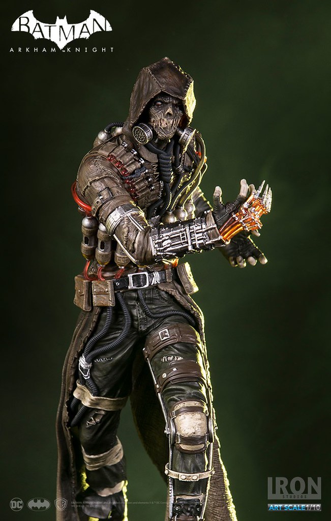 Iron Studios 蝙蝠俠：阿卡漢騎士【稻草人】Arkham Knight Scarecrow 1/10 比例全身雕像作品