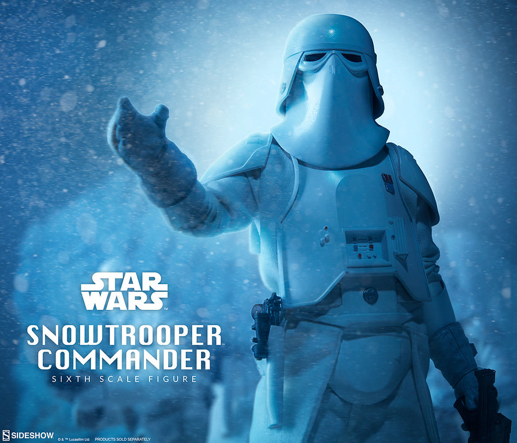 Sideshow Collectibles【雪地指揮官】星際大戰系列 Snowtrooper Commander 1/6 比例人偶作品