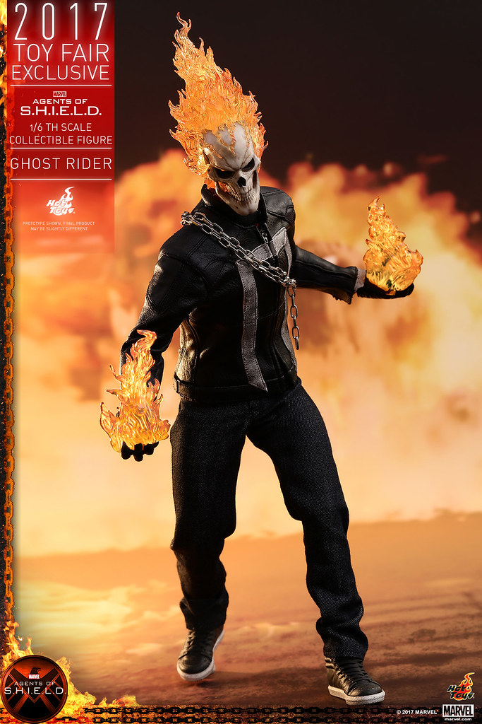 2017 香港動漫節限定版！Hot Toys - TMS005 - 《神盾局特工》1/6 比例 惡靈戰警 Agents of S.H.I.E.L.D. Ghost Rider