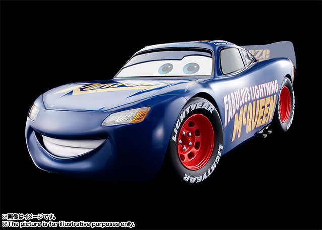 超合金 《汽車總動員3：閃電再起》閃電麥坤「傳奇藍色版本」！Cars Fabulous LIGHTNING McQUEEN