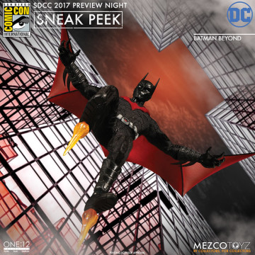 MEZCO – ONE:12 COLLECTIVE 系列【未來蝙蝠俠】Batman Beyond 1/12 比例人偶作品