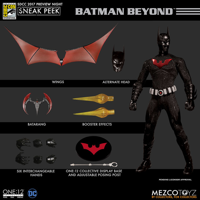 MEZCO – ONE:12 COLLECTIVE 系列【未來蝙蝠俠】Batman Beyond 1/12