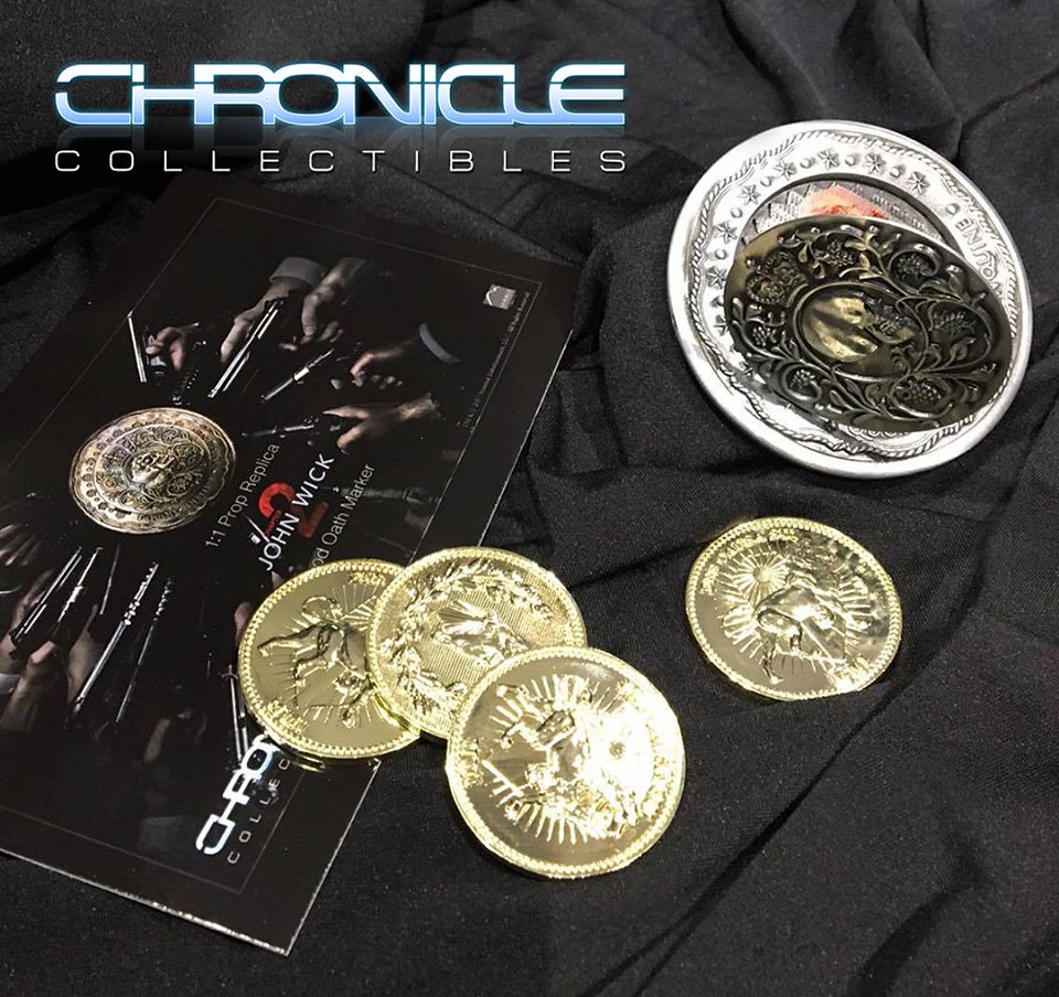 血債血還！！Chronicle Collectibles 捍衛任務2：殺神回歸【血誓印記】Blood Oath Marker 1：1 比例復刻道具