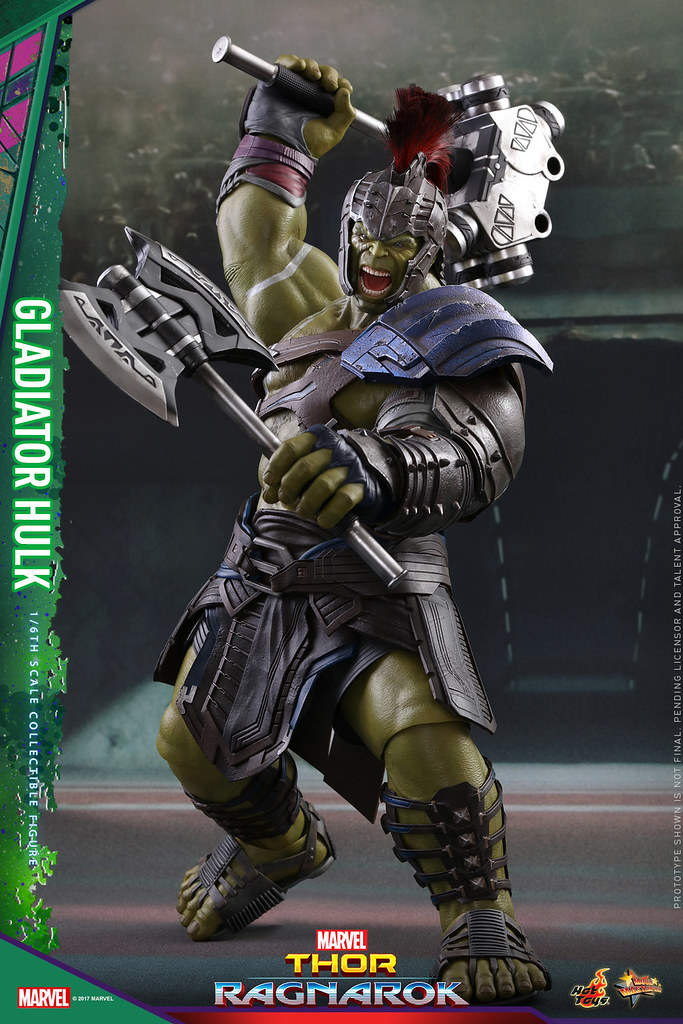Hot Toys - MMS430 - 《雷神索爾3：諸神黃昏》1/6 比例 【角鬥士浩克】Thor: Ragnarok Gladiator Hulk