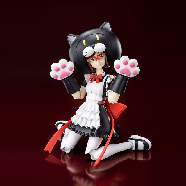 【台灣PB熱烈預購中！】從熊凱COS變成可愛貓娘！HGBF 1/144《鋼彈創鬥者》千喵凱（チニャッガイ）【PB限定】
