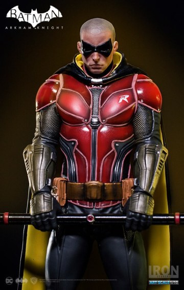 Iron Studios 蝙蝠俠：阿卡漢騎士【羅賓】Arkham Knight Robin 1/10 比例全身雕像作品 