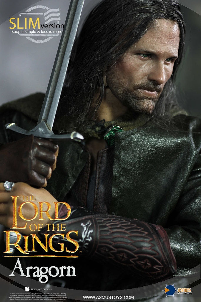 努曼諾爾的後裔，漂泊北方的遊俠！！Asmus Toys 魔戒系列【亞拉岡】Aragorn 1/6 比例人偶作品