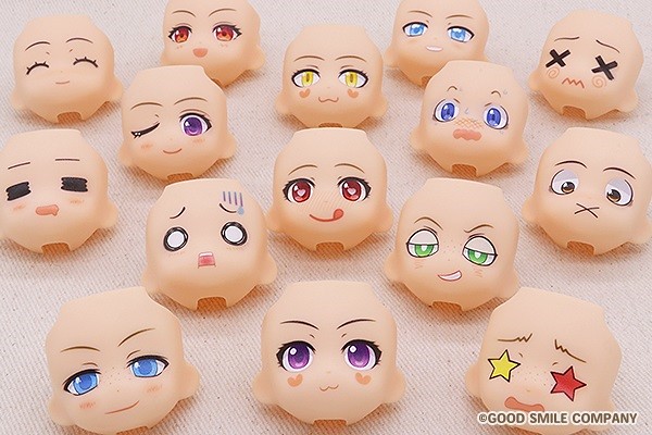 GSC全新服務「黏土人．FACE．MAKER（ねんどろいどフェイスメーカー）」登場，打造出專屬於自己的黏土人表情！