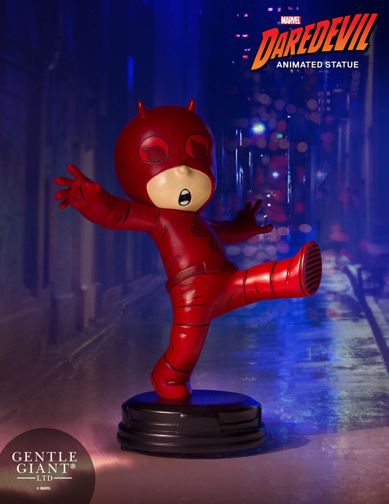 你的喝醉酒惹嗎？！Gentle Giant【夜魔俠】Daredevil Animated Statue 全身雕像作品