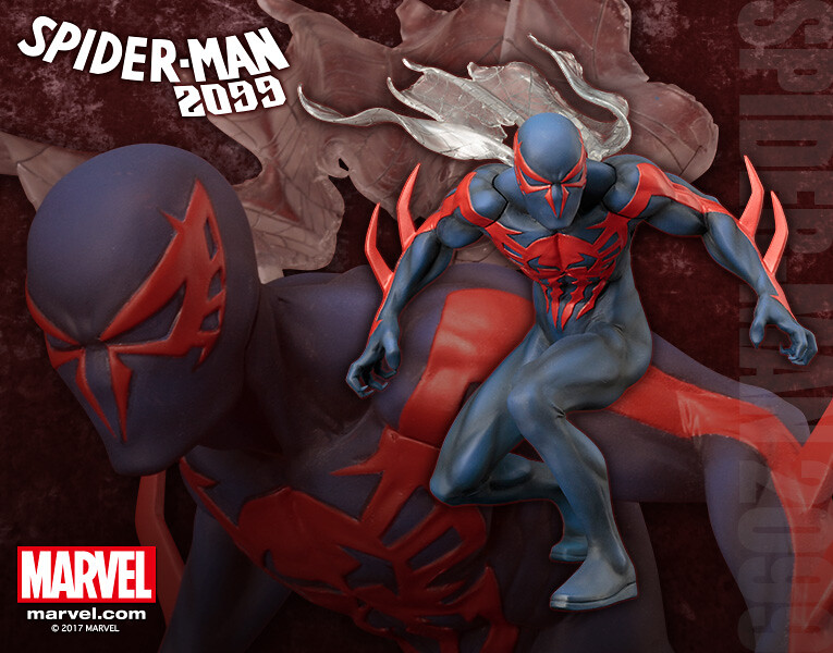 壽屋 ARTFX+ 系列【未來蜘蛛人】Spider-Man 2099 1/10 比例 全身雕像