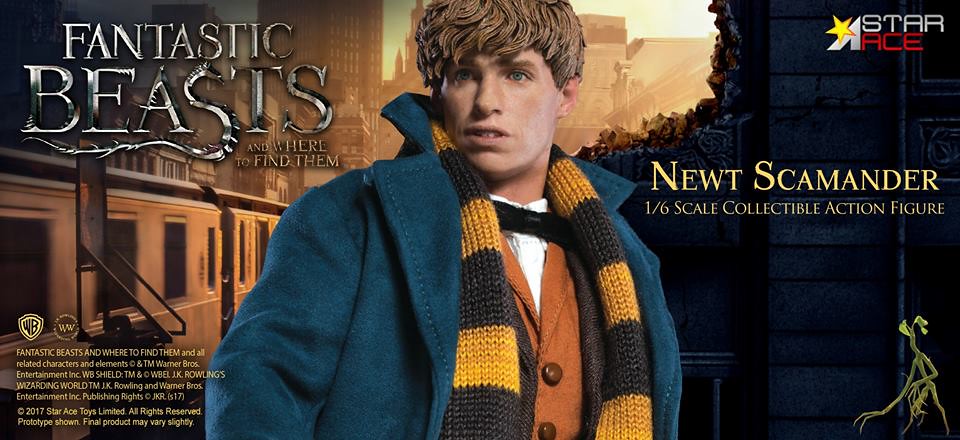 Star Ace Toys 怪獸與牠們的產地【紐特．斯卡曼德】Newt Scamander 1/6 比例人偶作品