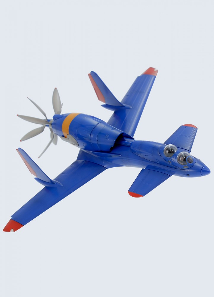 PLUM 《王立宇宙軍》歐尼亞米斯王國 空軍戰闘機 第三斯特拉杜（複座型）1/72比例組裝模型！オネアミス王国 空軍戦闘機 プラム 第3スチラドゥ（複座型） 