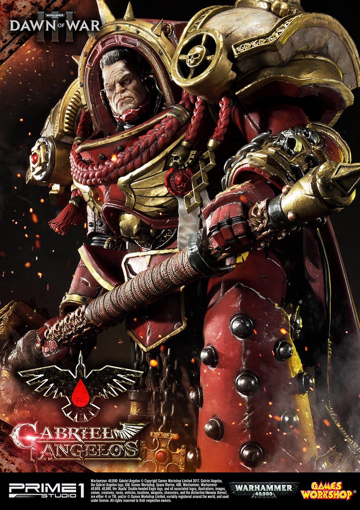 Prime 1 Studio - 《戰鎚40000 : 破曉之戰3》加百列‧安傑羅 GABRIEL ANGELOS (Warhammer 40000: Dawn of War 3)