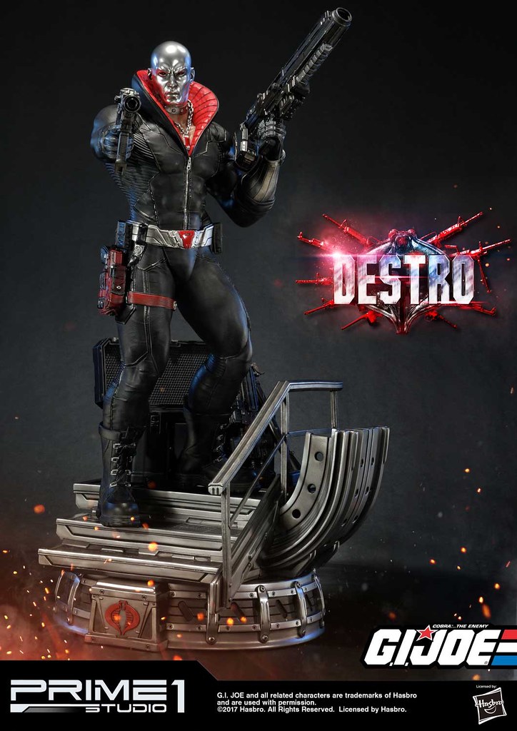 散播戰爭的死亡商人！Prime 1 Studio：PMGJ-04《除暴突擊隊 G.I. Joe》戴斯卓 Destro