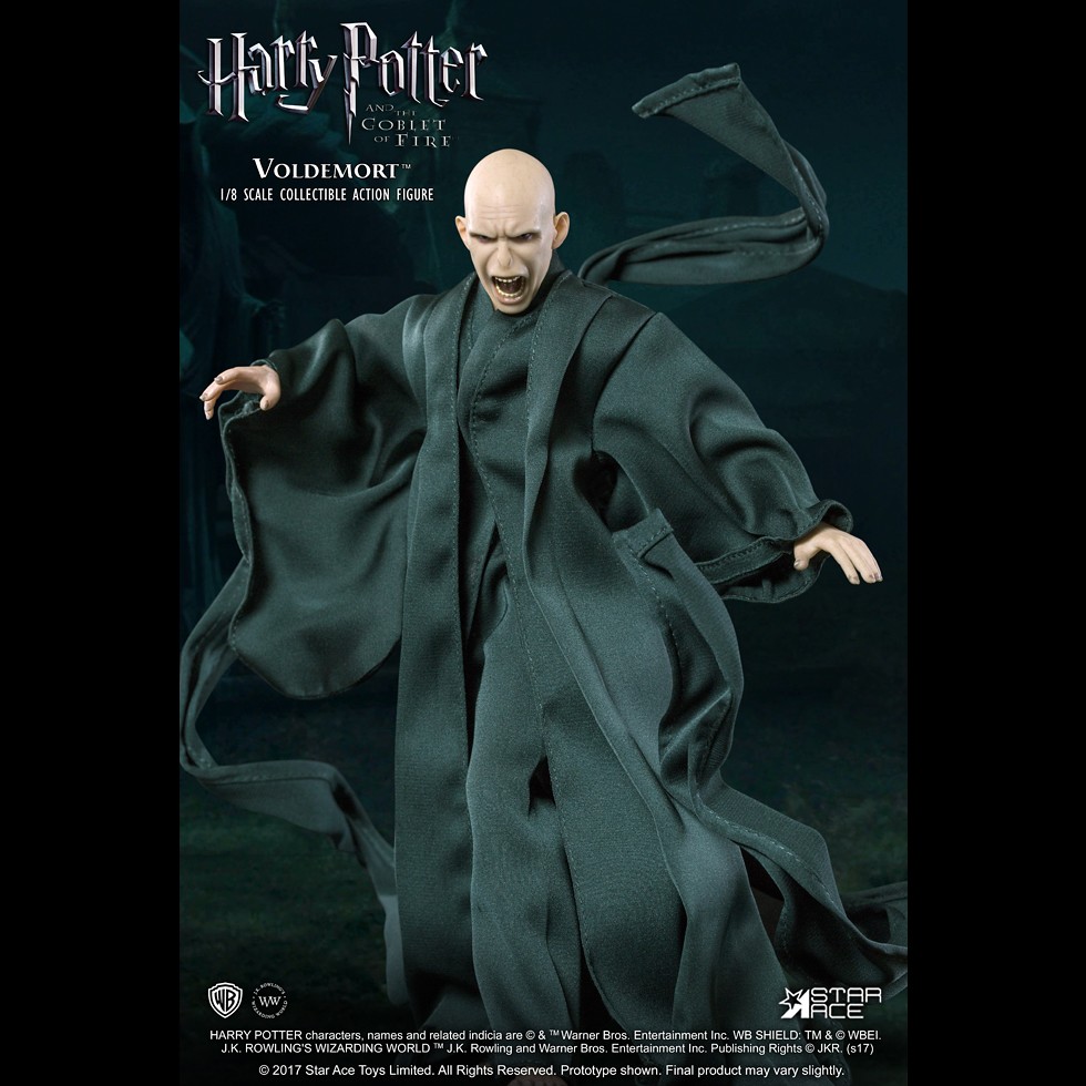 絕對不會被你牽著鼻子走！！Star Ace Toys Real Master 系列 哈利波特－火盃的考驗【佛地魔】Lord Voldemort 1/8 比例人偶作品