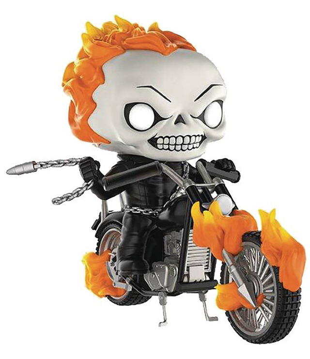 FUNKO RIDES 系列【惡靈戰警 & 機車】Funko POP! Rides Ghost Rider with Bike