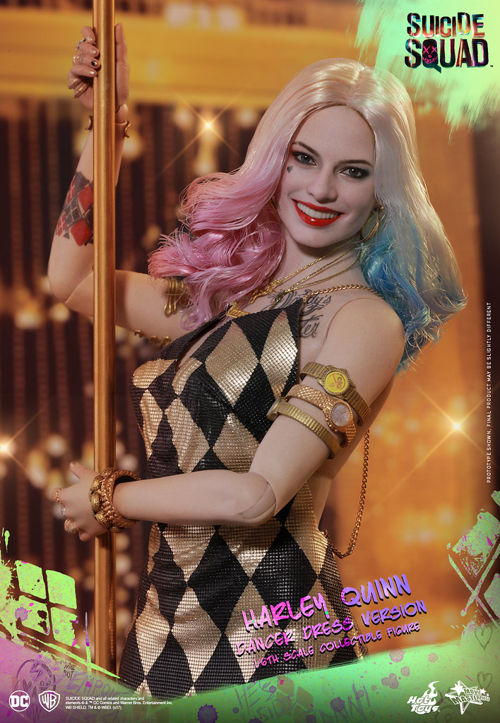 Hot Toys - MMS439 - 《自殺突擊隊》1/6比例 哈莉·奎茵(舞衣版) Suicide Squad Harley Quinn (Dancer Dress Version)