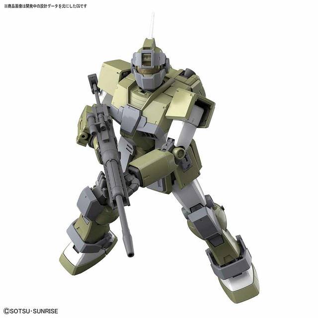 王牌駕駛員狙擊特化機！MG 1/100《機動戰士鋼彈 MSV》RGM-79SC 吉姆狙擊特裝型（ジム・スナイパーカスタム）