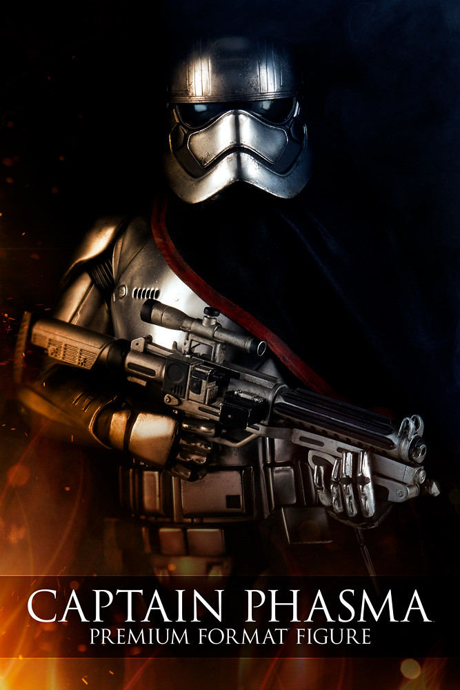 Sideshow Collectibles Premium Forma Figure 系列 星際大戰【法斯瑪隊長】Captain Phasma 1/4 比例全身雕像作品 
