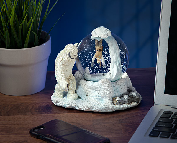 路克，這樣你還逃得了嗎？？ThinkGeek 星際大戰【丸帕洞穴雪景球】Star Wars Wampa Cave Snow Globe