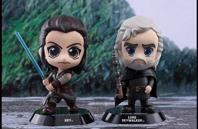 大家都這麼可愛，實在不忍心看到你們決一死戰啊～～Hot Toys - COSB407-414【星際大戰八部曲：最後的絕地武士】Star Wars: The Last Jedi Cosbaby Collectible Set