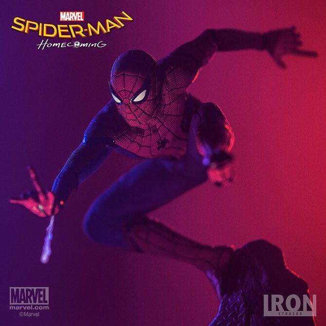 Iron Studios Battle Diorama 系列 蜘蛛人：返校日【蜘蛛人】Spider-Man: Homecoming Spider-Man 1/10 比例決鬥場景作品