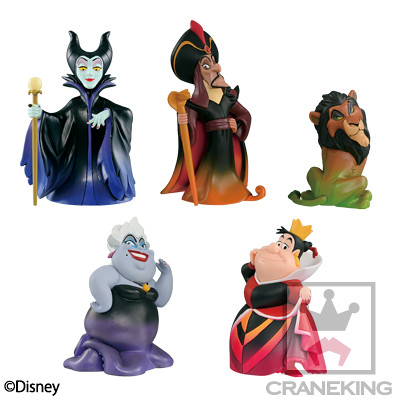 壞壞就是惹人愛♥WCF系列《迪士尼角色》壞人大集合 ディズニーキャラクターズ Villains Collection