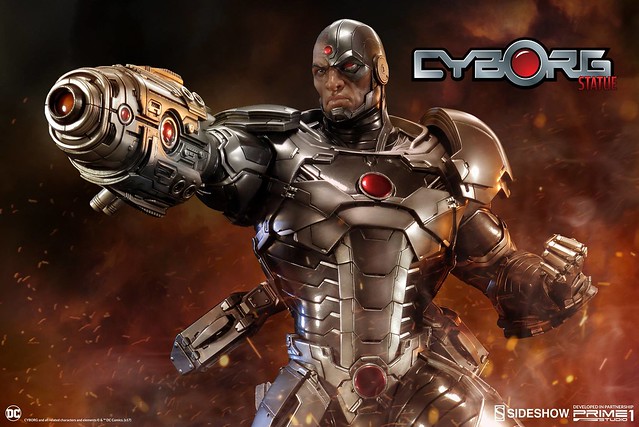 Prime 1 Studio 正義聯盟 新52【鋼骨】Justice League New 52 Cyborg 1/4 比例全身雕像作品 PMN52-05EX